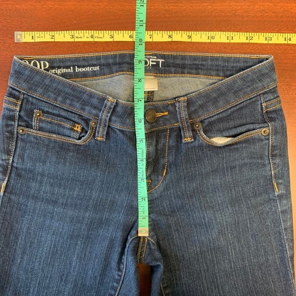 Loft Original Boot Cut Jeans - Picture 2 of 7